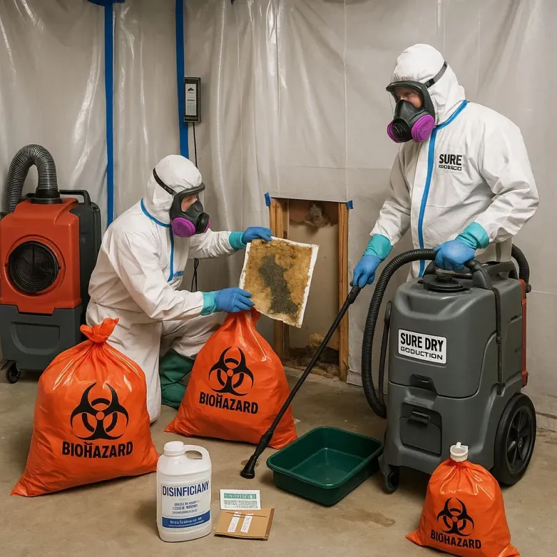 Contaminated Water Handling Protocols process in Larksville, PA